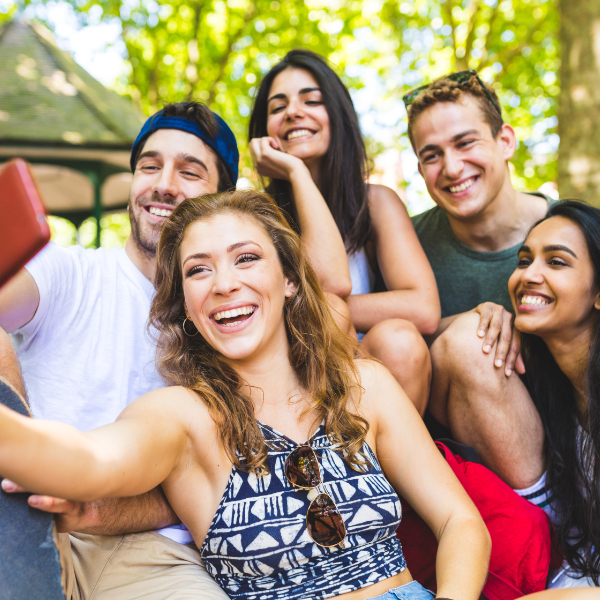 Group Of Friends Group Of 5 600X600